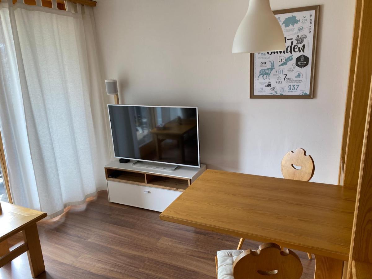 Moderne Ferienwohnung In Laax - Modern Apartment In Laax Buitenkant foto